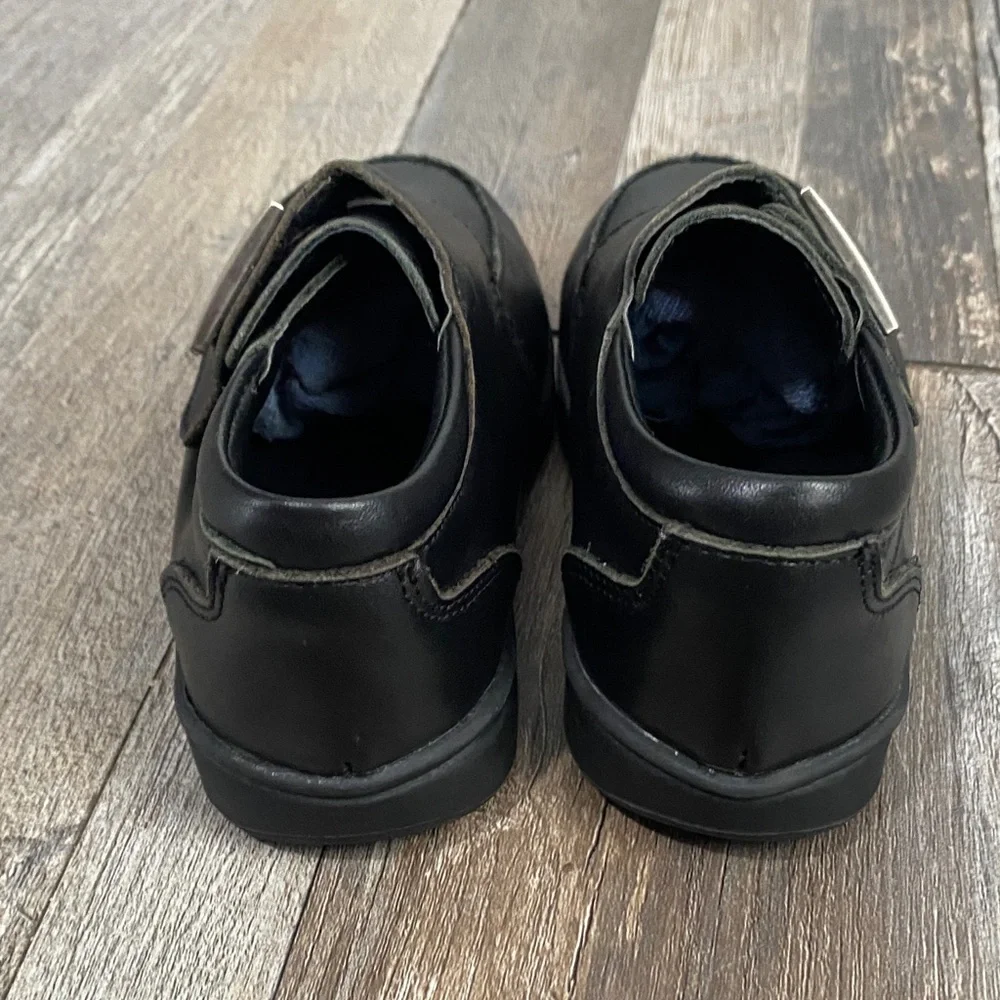 Reaction Kenneth Cole Kids Black Leather Dress Shoes